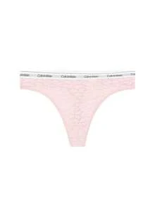 Calvin Klein Women's Thong - Rosa - Visa 1