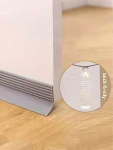 لفة واحدة من شريط منع التسرب للباب السفلي بعرض 36 مم وطول 1 متر، مقاوم للرياح والصوت والماء، ذاتي اللصق لفجوة الباب الخشبي أو الزجاجي، حاجز للهواء والطقس - متعدد الألوان - مشاهدة 3