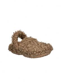 Crocs Classic Doodle Fur Lined Kids Clog Brown CR210903 - Brun - Visa 5