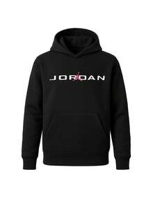 Jordan Kids Hoodie Black - Black - View 1