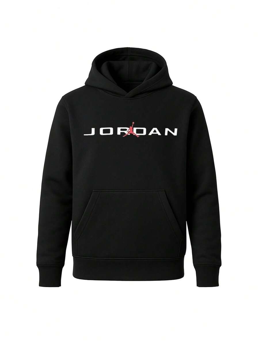 Jordan Kids Hoodie Black - Black - View 1