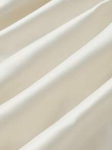 SHEIN MOD 女士优雅蕾丝拼接荷叶边吊带中长连衣裙，夏季 - 杏色 - 查看 7