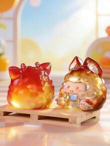 POKOJA LAND Blind Box (Non-Plush Filling) Cute Cartoon Character Decorative Figurine - Tide play blind box - View 7