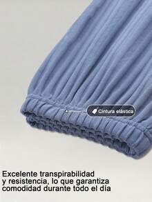 Pijama de Hombre Pijamas Navideñas Pijama Navideña Hombre Conjunto de 3 Piezas Tejido Suave para la Piel Estampado de Rayas Manga Corta y Pantalones Largo y Corto Color Azul Claro Estilo Sencillo y Cómodo Promueve el Sueño para Uso Hogareño Ideal como Regalos de Navidad Almacén Local, pijamas navideñas,pijama de hombre,pijama navideña hombre,Regalos de Navidad,Almacén local - Azul-rojo - Ver 8