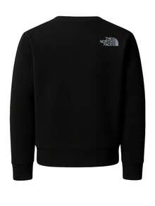 The North Face Reflective Logo Relaxed Boys Sweatshirt Black - 黑色 - 查看 2