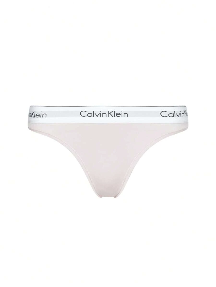 Calvin Klein Women's Thong - Pink - View 1
