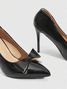 CUCCOO SZL Giày cao gót nữ - Màu đen 1 - Xem 3