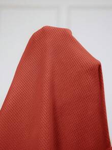 SHEIN LUNE Plus Size Women V-Neck Ruched Button Design Short Sleeve Casual T-Shirt, Spring/Summer Casual Tops For Women Blouses For Women New T Shirt Elegant Blouses For Women Ladies Smart Tops Cheap Tops For Women Latest Tops For Women New Arrivals Blouse For Women Casual Elegant Z65c7 Code Clothes For Ladies Discount Business Casual Women Tops Plain Tshirt For Women - Red - View 6