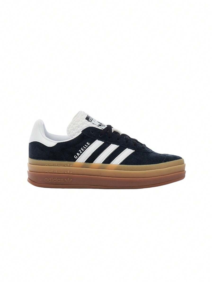 Adidas Gazelle Bold Women's Sneakers Core Black / Cloud White / Cloud White IE0876 - 核心黑/雲白/雲白 - 查看 1