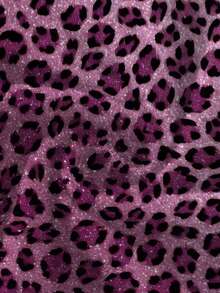 Manfinity Men's Casual Fashionable Street Leopard Print Letter Zip-Up Thermal Lined Hoodie Sweatshirt, Autumn/Winter - Multicolor - View 5