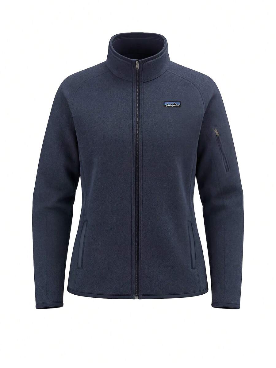 Women's Better Sweater Fleece Jacket Navy Blue - New Navy - View 1