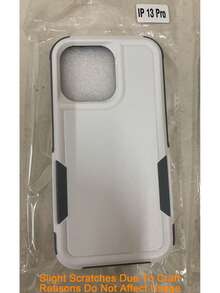 Ốp lưng điện thoại bảo vệ hai lớp Luxury Armor tương thích với iPhone 16 11 12 13 14 15 Pro Max Plus 16E Hộp nhựa cứng chống sốc Ốp lưng - trắng - Xem 33