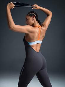 Powerista 女士露背吊带修身连体裤