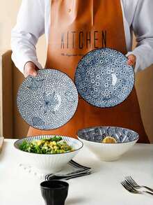 Bộ 2/4 bát cơm gốm Nhật Bản, 8 inch, Bộ 2/4, Bát mì ramen bằng gốm, Dùng được trong lò vi sóng và máy rửa chén, Hình bầu dục, Lý tưởng để đựng mì, súp, salad - Hoàn hảo cho nhà bếp & phòng ăn, Đồ dùng học tập - màu sắc hỗn hợp - Xem 15