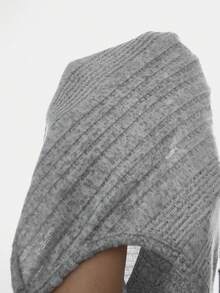 SHEIN Girlism Teen Girl Casual Minimalist Comfortable Ribbed Camisole - Grey - View 3