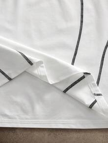 AXEPEAK 男士圆领长袖休闲时尚百搭T恤 - 彩色 - 查看 3