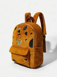SCOOBY-DOO X SHEIN Women Backpack - Camel - View 3