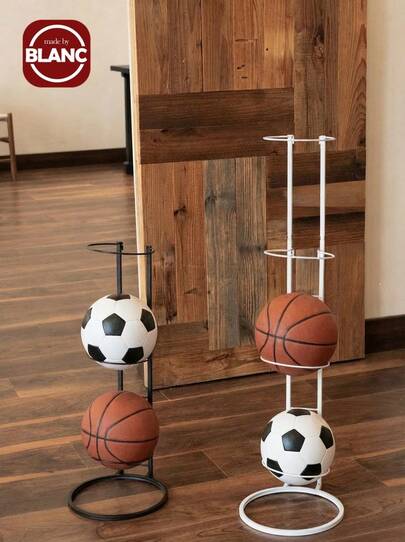 Inomhus Kolstål Basket Förvaringsställ Put Ball Fotboll Förvaring Korg Placerad Rack Volleybollställ Hållare Utrymme Hem Sovrum Vardagsrum Skolor