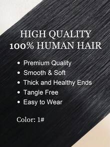 50 Strands Micro Link 100% Hair Extensions Human Hair 1# Jet Black Straight Style In 14-22 Inch Lengths Micro Loop Hair Extensions Silky Straight Micro Bead Hair Extensionsfor Thin Hair And Salon Use