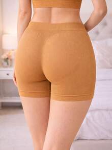 1 short faja deportivo compresión moldea tu cintura comprime abdomen unitalla moldea tus piernas para mujer comodo ropa interior alta premium tipo boxer - Multicolor - Ver 4