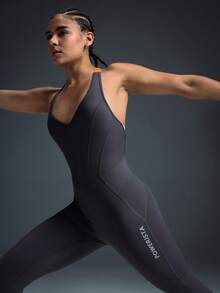 Powerista 女士露背吊带修身连体裤