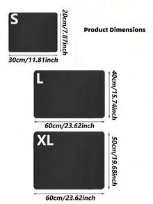 1pc/2pcs Coffee Mat, Coffee Bar Mat For Countertops, Coffee Bar Accessories Fit Under Coffee Maker Espresso Machine, Absorbent Hide Stain Rubber Backed Dish Drying Mat For Kitchen Counter - Black - View 2