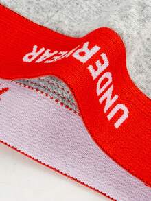 EasyFave 5pcs/Pack Men's Comfortable Stretchy Boxer Briefs - Multicolor - View 11