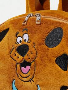 SCOOBY-DOO X SHEIN Women Backpack - Camel - View 6