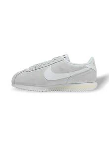 Cortez 足球鞋 灰色 女款运动鞋 轻便透气 多功能 纯色 Logo 弹性好 易洗 运动户外跑步 日常上学 浅灰色 IB1857-001 - 淺灰色 - 查看 1