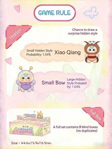 盲盒（非毛绒填充）盲盒桌面摆件是玩具爱好者和收藏家的必备之选。作为一件能够传达深刻复杂情感的艺术品，它也是馈赠家人或朋友的绝佳家居装饰礼品。