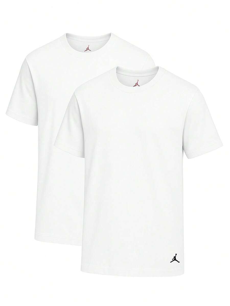 Jordan Men's Flight Base T-Shirts 2 Pack White - White - View 1