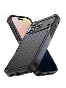 Ốp lưng điện thoại Luxury Armor toàn diện, tương thích với iPhone 17 Pro Max, 17 Pro, 16, 15, 14 Plus, 13, 12, 11 Pro Max Plus, 17Air, 2 trong 1, chống sốc và bảo vệ toàn diện. - Xám đen - Xem 4