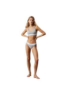 Calvin Klein Women's Thong - Grey - View 4