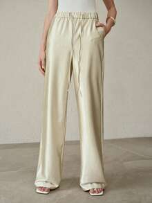 MOTF PREMIUM WOMEN'S SPRING/SUMMER SUIT PANTS - Champagne - View 4
