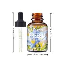 1PC Freesia Essential Oil, A Blend Of 4 Plant Extracts, Is Suitable For Home Diffusers, Body Massages, Spas, Humidifiers, And Has A Long-Lasting Fragrance. It Is Also Ideal For Candle Making, Soap Making, And Fragrance Products. Suitable For All Skin Types. - freesia - View 2