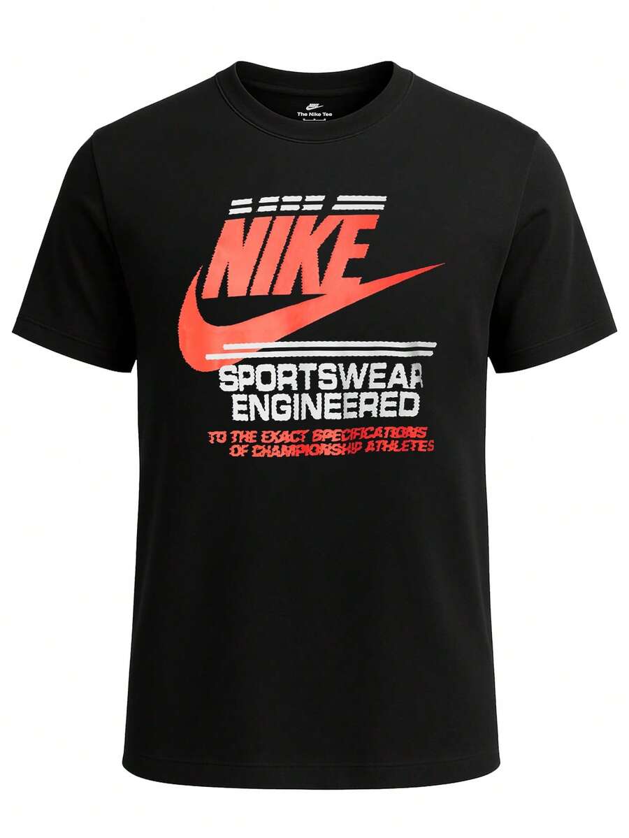 Nike Sportswear Men's T-Shirt Black - màu đen - Xem 1
