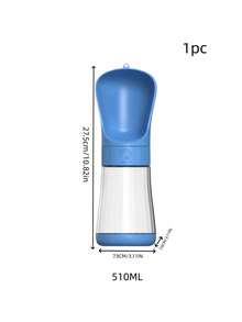 1件装狗狗饮水瓶户外喂水杯便携式狗狗饮水瓶和碗分配器