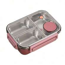 1 صندوق غداء من الفولاذ المقاوم للصدأ للرجال/النساء، صناديق غداء مع أدوات المائدة، حاوية طعام سعة 850 مل للنزهات والعمل والخارج - متعدد الألوان - مشاهدة 19