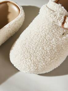 Solecia Giày bệt nữ casual, đa năng, đơn giản, dễ xỏ vào hàng ngày. - trắng - Xem 5