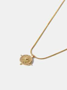 MOTF PREMIUM DÂY CHUYỀN MẶT DÂY CHUYỀN HÌNH MẶT TRỜI THỜI TRANG & THANH LỊCH - Vàng - Xem 4