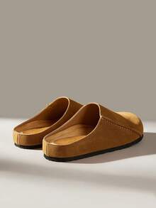 Solecia Women's Casual Slip-On Mules For Commuting And Daily Wear - Yellow - View 4