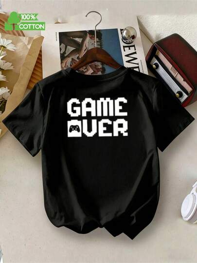 algodón puro boys  t shirts camisas para niño  boys clothes ropa de niño boy clothes boy clothes for kids graphic kids clothes boys boy clothes teen boy clothes boy shirts cute tops