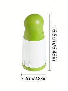 1pc Piece Of Plastic Vegetable Slicer, Multifunctional Vegetable Grater, Convenient Kitchen Utensil - Multicolor - View 4