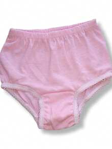 calzones 6 piezas pantaleta para niña lisa talla 2 a 12 Calzón para niña colores algodón 6 piezas cómodos y suaves para uso diario varios colores (pantaleta de niña liso varios colores) - varios colores - Ver 7