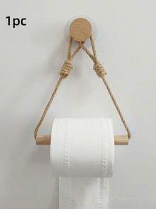 1/2 件装饰性悬挂式卫生纸巾架 - 节省空间的浴室纸巾分配器，可轻松更换卷纸 - 适合现代家庭的时尚浴室配件 - 彩色 - 查看 7