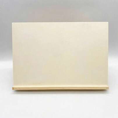 1 szt. składana i regulowana drewniana sztaluga artystyczna – stojak do szkicowania i malowania na biurko z pochylaną tablicą