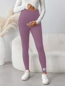 SHEIN Adjustable Waist Casual Maternity Jumpsuit