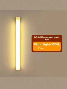 50CM/30CM/10CM Wireless Smart Cabinet Light LED, USB Rechargeable, Motion Sensor, Multi-Brightness Modes, Smart On/Off, Under Cabinet Lighting Kit, Magnetic Design, Ultra-Slim, Easy Installation, Suitable For Kitchen, Bedroom, Closet, Sink, Corridor, Staircase - White - View 16