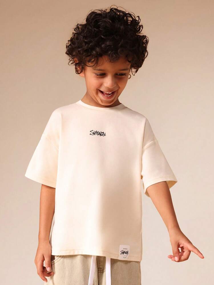 Record Graphic Crew Neck Tee