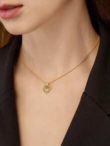 MOTF PREMIUM DÂY CHUYỀN MẶT DÂY CHUYỀN HÌNH MẶT TRỜI THỜI TRANG & THANH LỊCH - Vàng - Xem 5